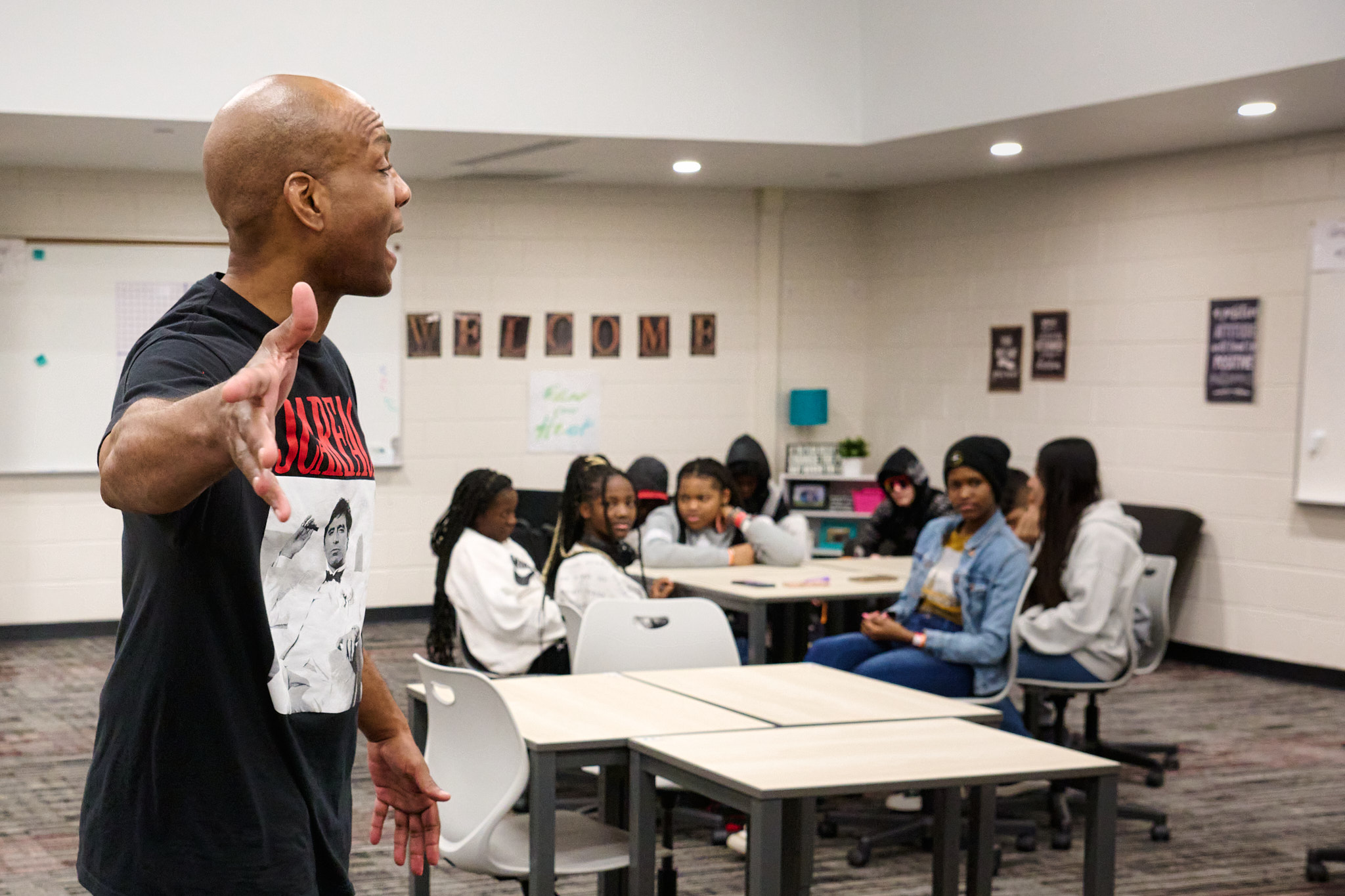 Coach Pete corporate workshop